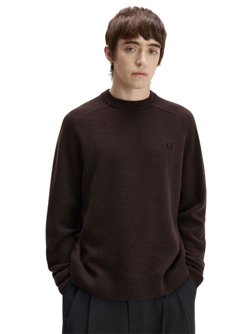 K330333C MARRONE FRED PERRY | K330333C MARRONE